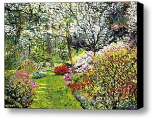 Thank you to an Art Collector from Chicago IL for buying a canvas print of SPRING FOREST VISION